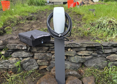 residential ev charger install cropped